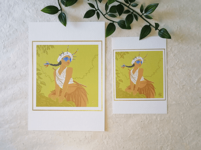 Carte Signe Zodiaque A5 et A6 - Capricorne