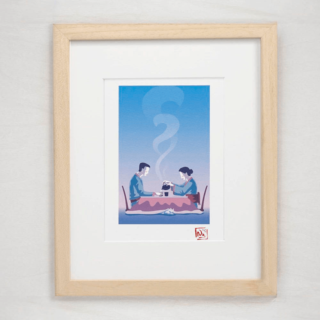 Fine Art A5 et A4 / Hiver - Cocooning