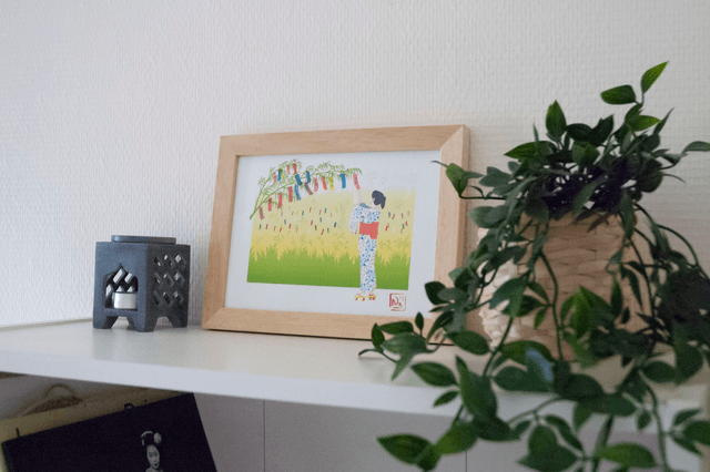Fine art A5 et A4 / Eté - Tanabata