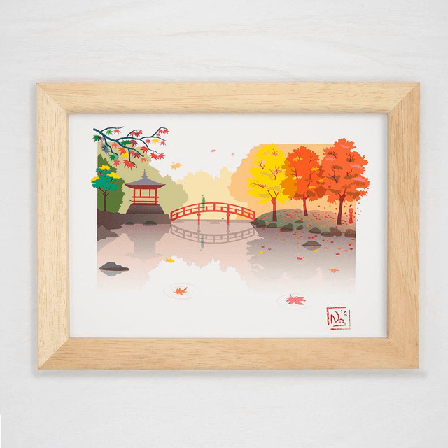 Fine art A5 et A4 / Automne - Lovers'end 