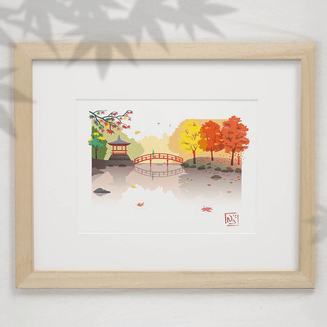 Fine art A5 et A4 / Automne - Lovers'end 