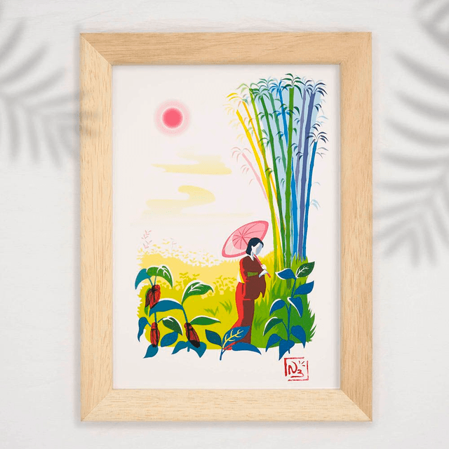 Fine Art A5 et A4 / Eté - Cigales japonaises