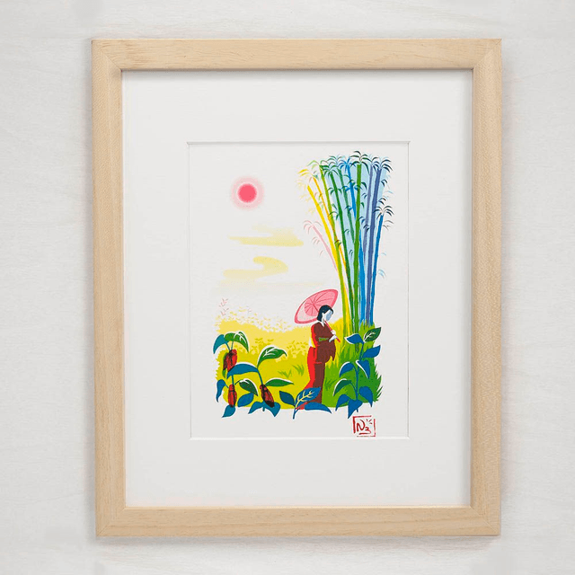 Fine Art A5 et A4 / Eté - Cigales japonaises