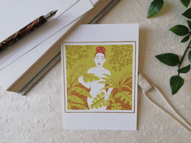 Carte Signe Zodiaque A5 et A6 - Vierge