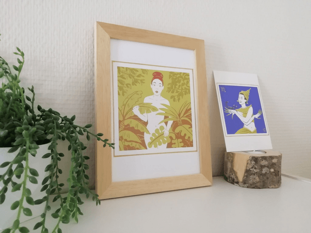 Carte Signe Zodiaque A5 et A6 - Vierge